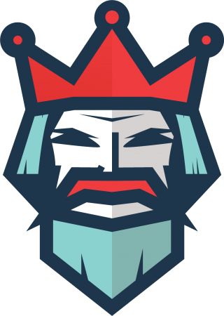 Guru cartoon character logo design Royalty Free Vector Image