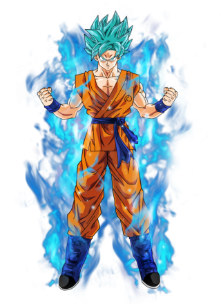 Download Pelo Goku Png - Pelo De Goku Ssj Blue Png - Full Size PNG Image -  PNGkit
