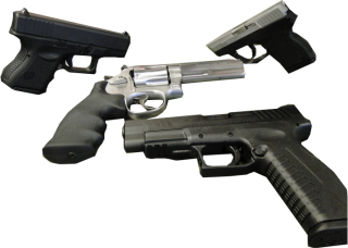 real pistol png