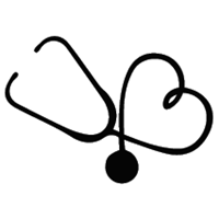 Heart Stethoscope PNG, Heart Stethoscope Transparent Background