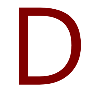 Letter D Icon, Transparent Letter D.PNG Images & Vector - FreeIconsPNG