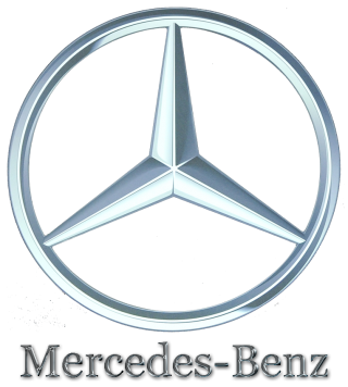 white mercedes logo png