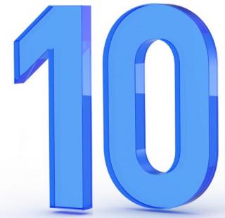 Number 10 Icon, Transparent Number 10.PNG Images & Vector - FreeIconsPNG