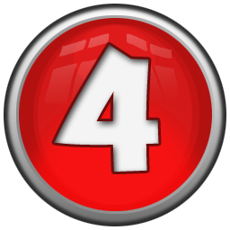 Number 4 Icon, Transparent Number 4.PNG Images & Vector - FreeIconsPNG