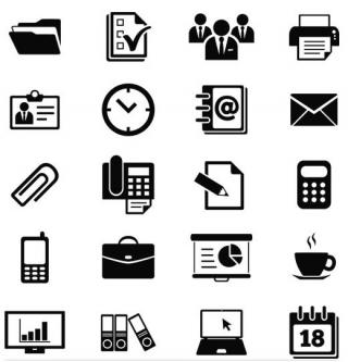 Office Icon, Transparent  Images & Vector - FreeIconsPNG