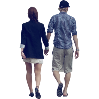 Walking Couple People PNG Transparent Background, Free Download #32494 ...