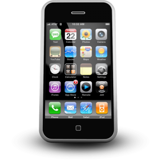 Iphone Icon Transparent Iphone Png Images Vector Freeiconspng