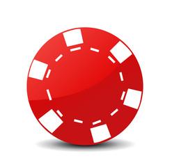 Red Poker Chip Icon PNG images
