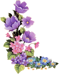 Purple Colour Flower PNG Transparent Images Free Download, Vector Files