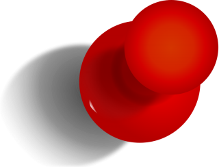 Red Pushpin Png 7 