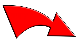 Big Red arrow icon on transparent background PNG - Similar PNG