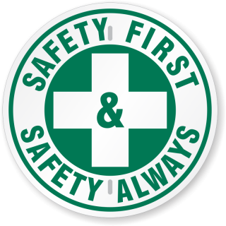 safety first logo png