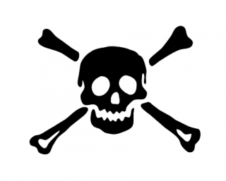 Skull And Crossbones Png Skull And Crossbones Transparent Background Freeiconspng