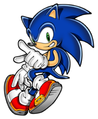 Sonic the Hedgehog transparent image download, size: 880x961px