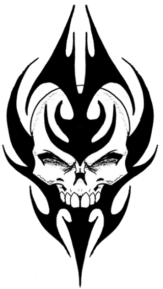 Flame skull illustration, Tattoo , Skull Tattoo Free transparent background  PNG clipart | HiClipart