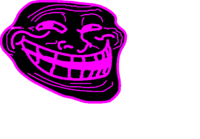 Trollface PNG transparent image download, size: 1060x984px