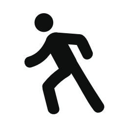 Walking Icon, Transparent Walking.PNG Images & Vector - FreeIconsPNG