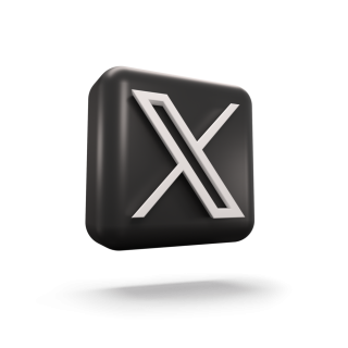 3d Transparent Logo X, Black, Symbol, Square PNG images