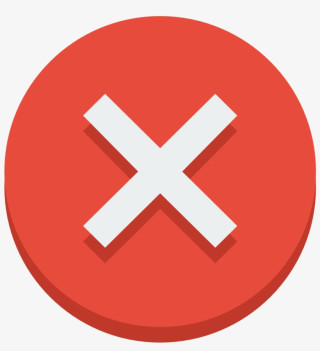 Download X (close) Logo Png, Red Error Icon PNG images