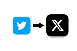 Old Twitter Logo To New X Brand PNG images