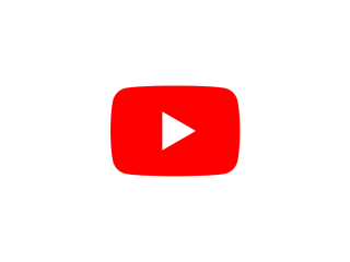 youtube logo png white