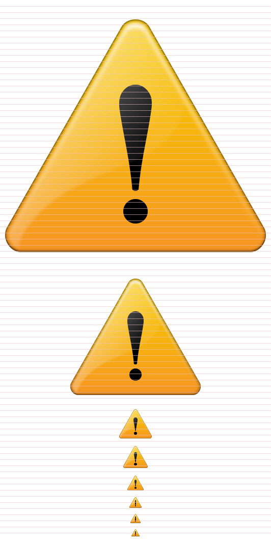 warning icon 32x32