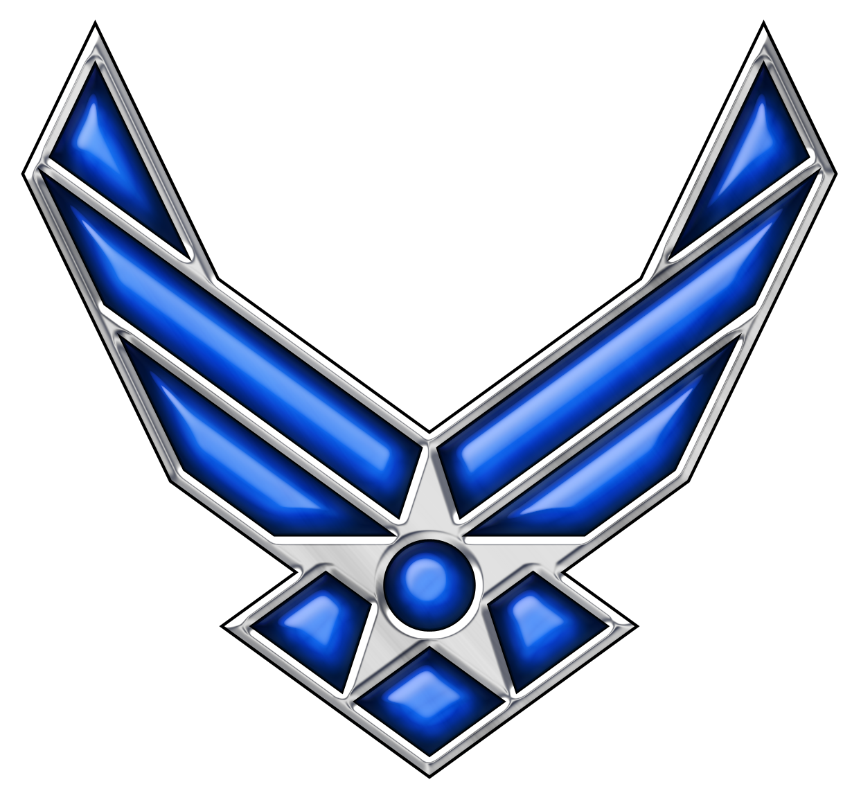 Transparent Usaf Logo Png Air Force Symbol Svg Free Transparent | The ...