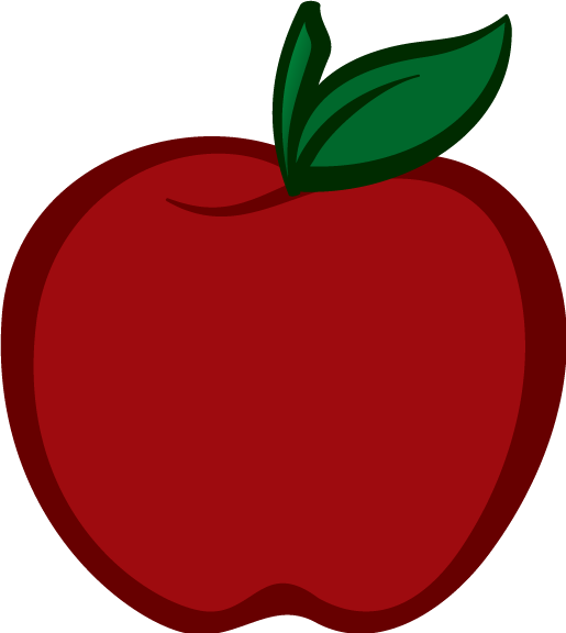 Apple Fruit Cartoon Png Transparent Background Free Download 49426 Freeiconspng