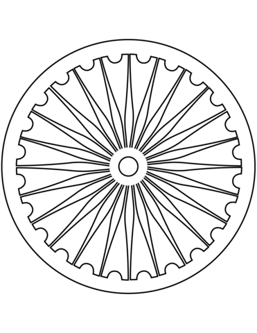 Ashoka Chakra Transparent Png Pictures Free Icons And Png