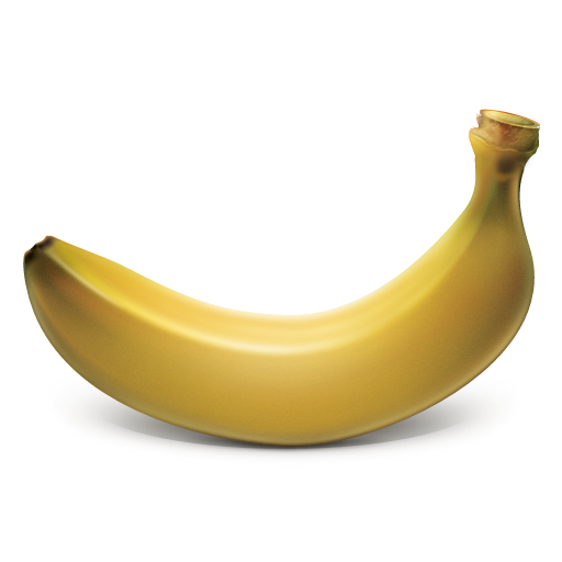 banana PNG image transparent image download, size: 512x512px