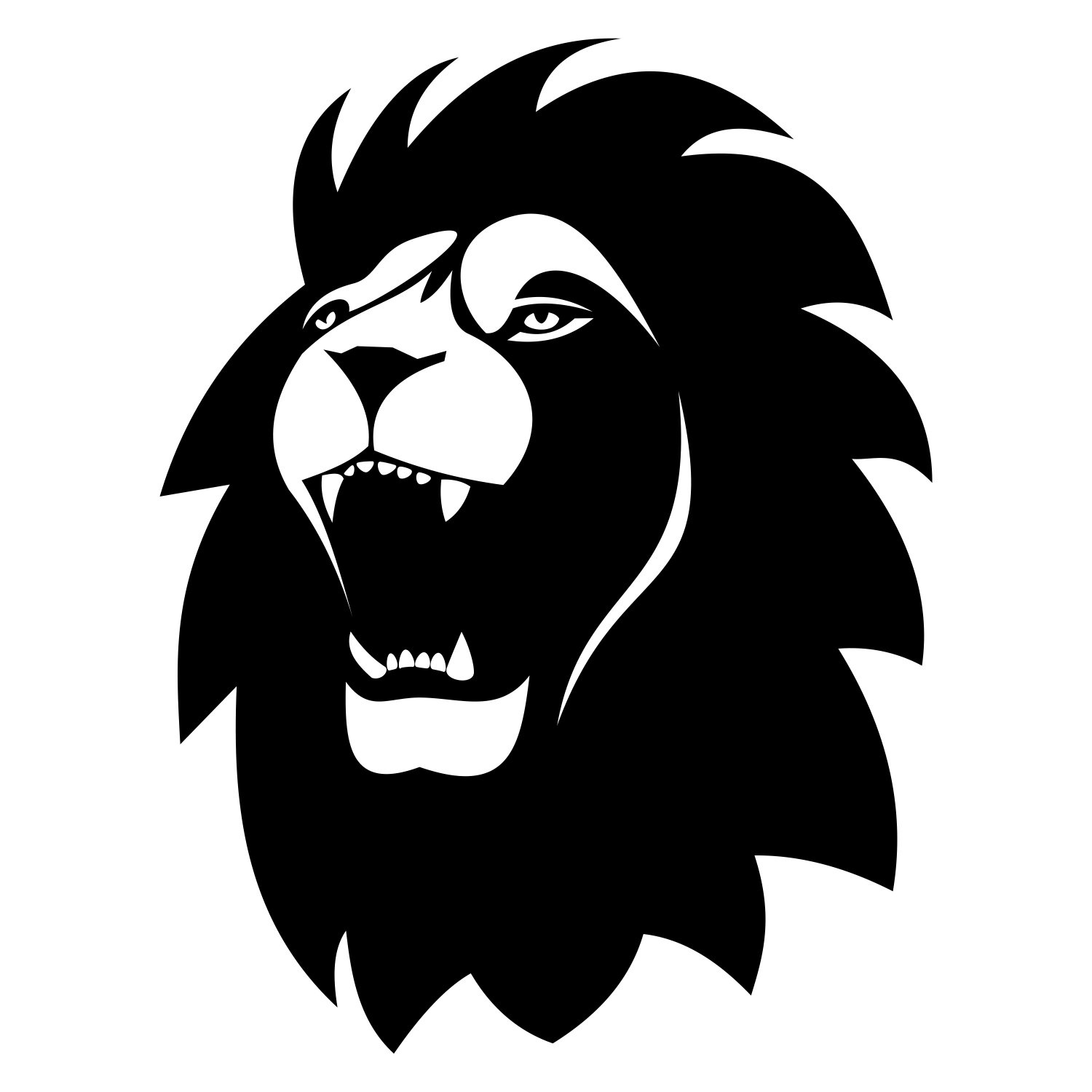 Get Lion Head Svg File Free Background Free SVG Files Silhouette And