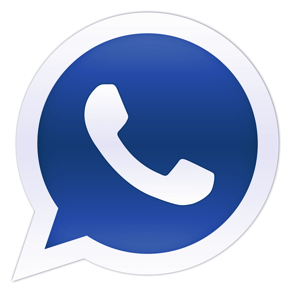 Blue Whatsapp Logo Clip Art 30 