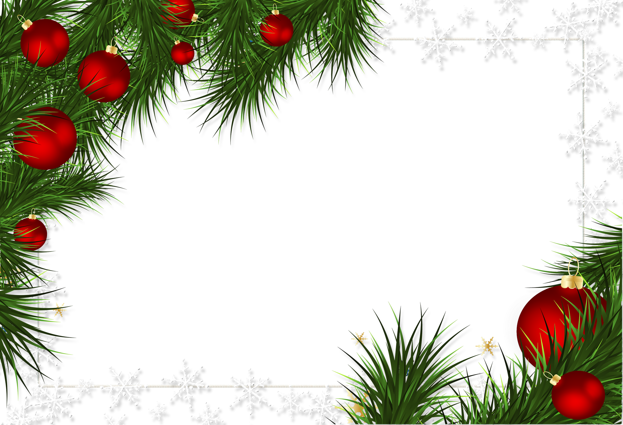 Borders And Frames Christmas Decorations PNG Transparent Background, Free  Download #47105 - FreeIconsPNG