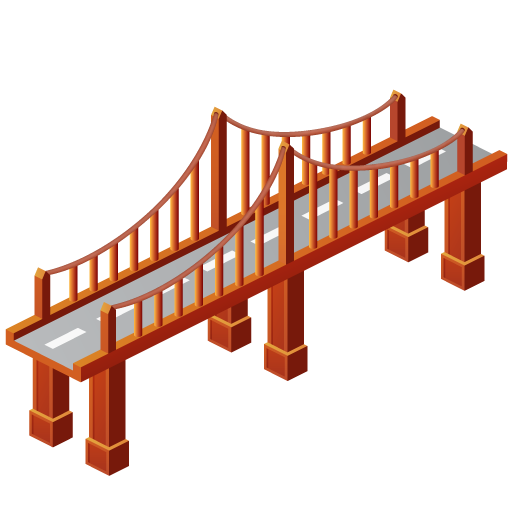 Download Bridge Icon, Transparent Bridge.PNG Images & Vector - FreeIconsPNG