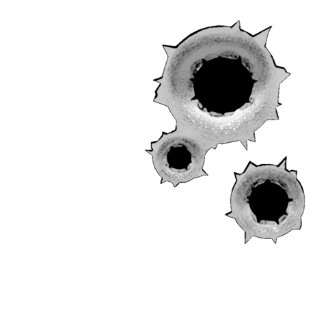 bullet hole transparent holes gunshot clipart background shot freepngimg icon pngmart freeiconspng pluspng clipground