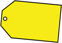Blank Ticket Yellow For Buy Png Transparent Background Free Download 31635 Freeiconspng