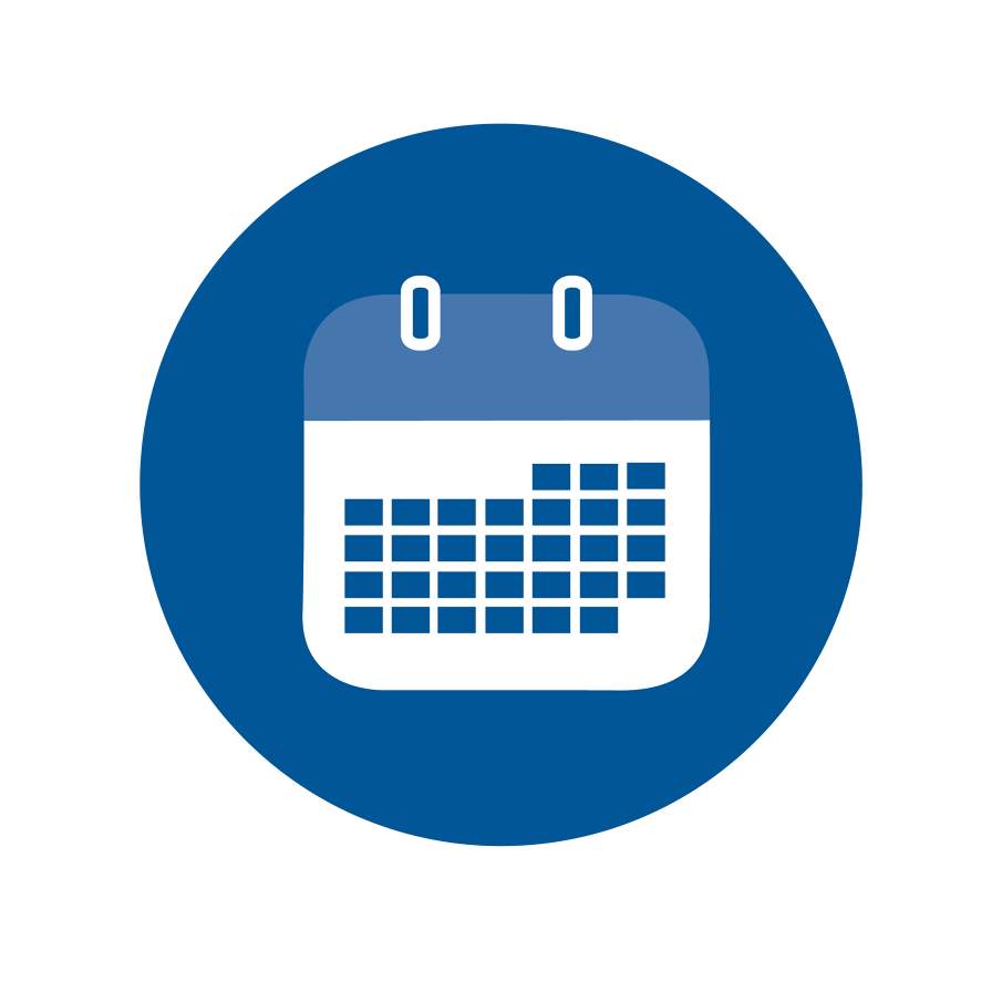 Logo Calendar Calendar Icon Png Blue Free Transparent Png Download Images