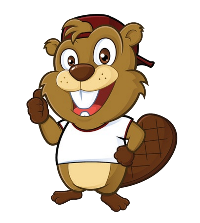 Muskrat Cartoon Character