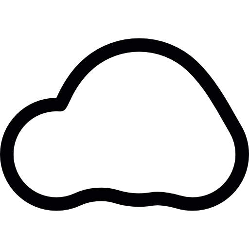 Cloud Outline Icons No Attribution PNG Transparent Background, Free ...