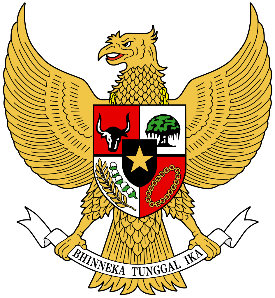 Coat Of Arms Of Indonesia Clipart PNG Transparent Background, Free