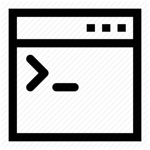 Command Line Interface Symbol