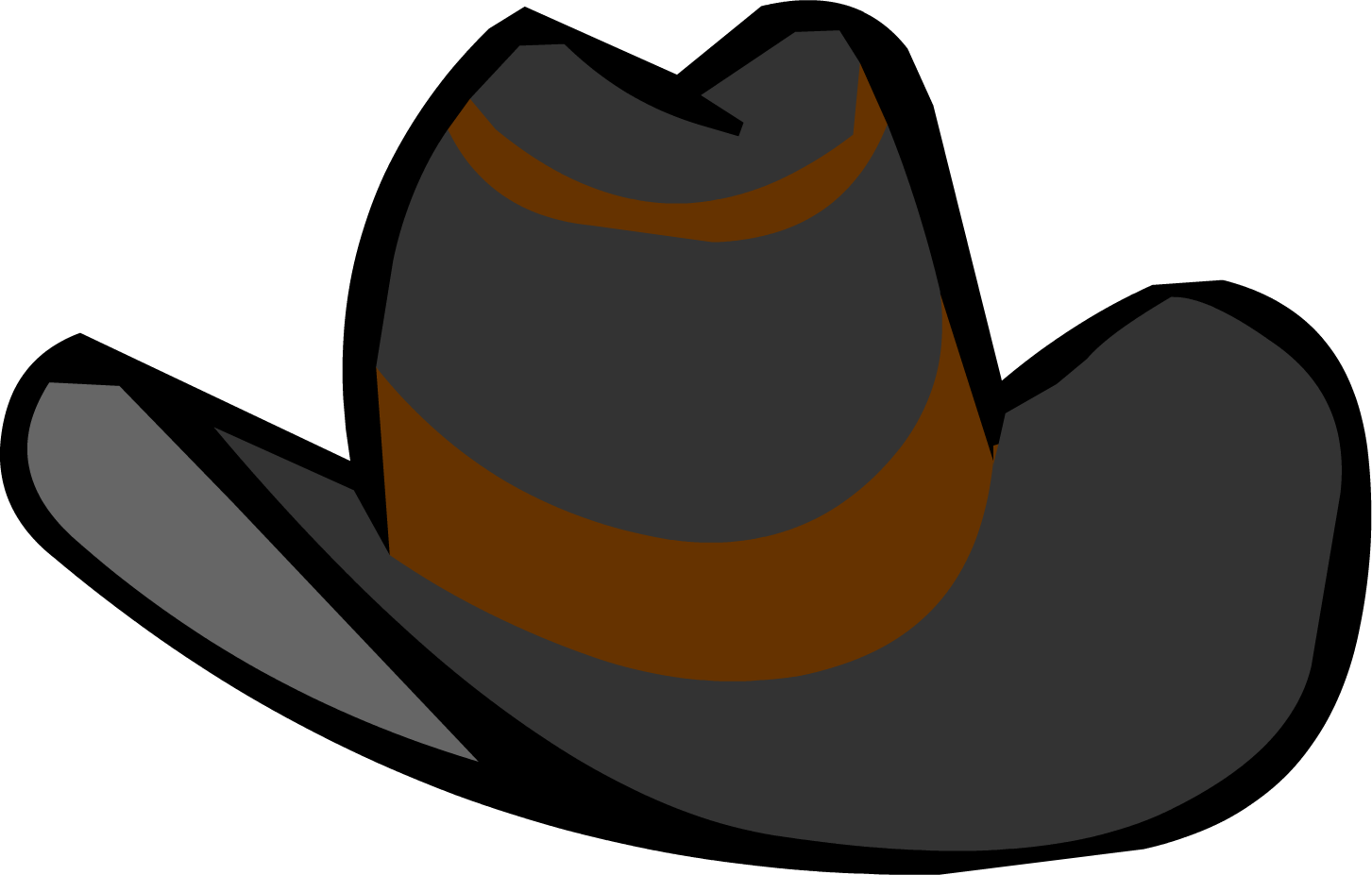 cowboy hat vector free download