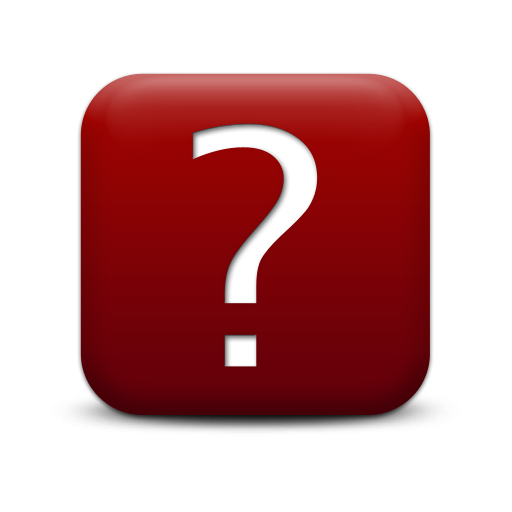 Dark Red Question Mark Icon PNG Transparent Background, Free Download ...