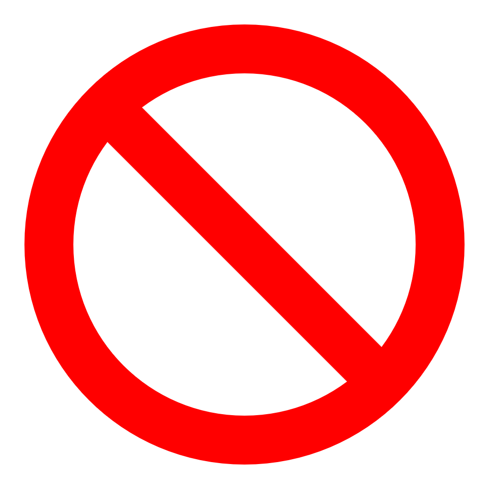 Do Not Sign Icon Png Transparent Background Free Download 444 Freeiconspng