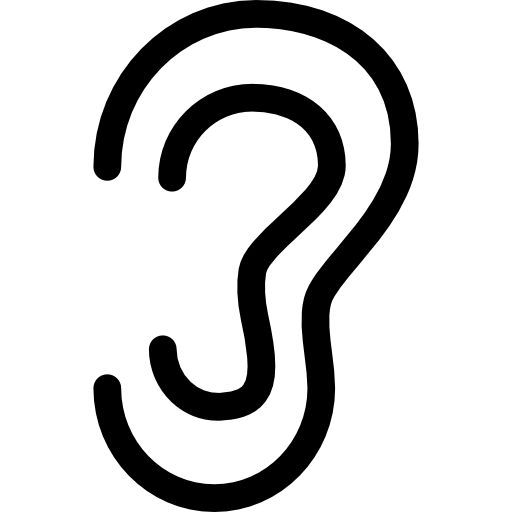 Ear Outline PNG Transparent Background, Free Download #2639 - FreeIconsPNG