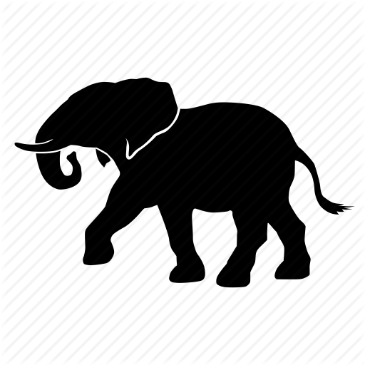 Elephant Icon Transparent Elephant PNG Images Vector FreeIconsPNG