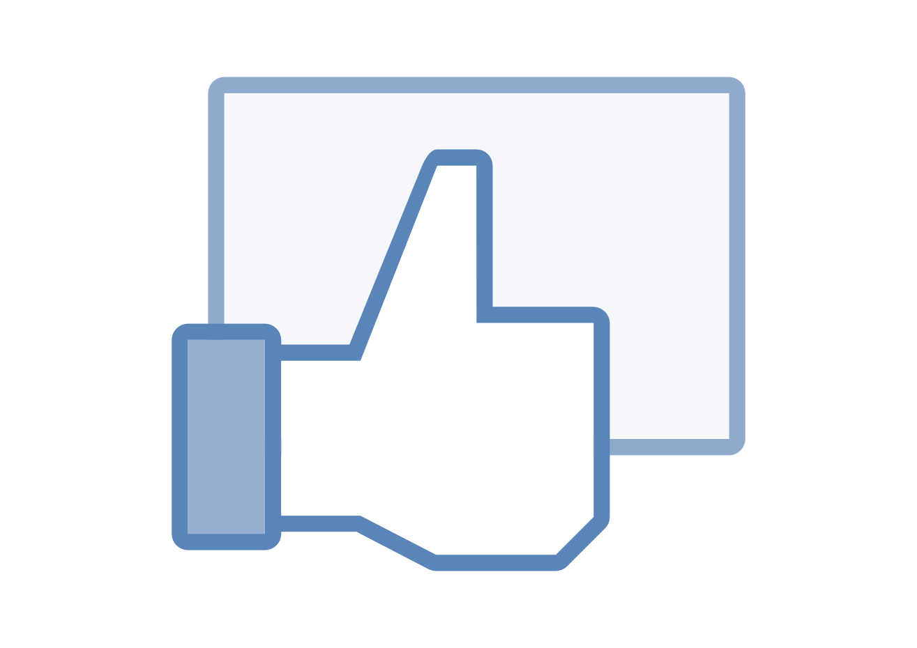 Facebook Like Icon Png Transparent Background Free Download 4162 Freeiconspng