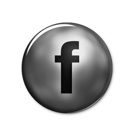facebook icon png black circle
