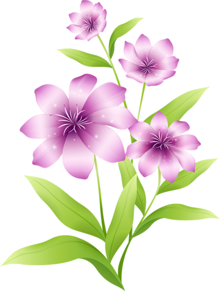 Purple Flower PNG, Purple Flower Transparent Background - FreeIconsPNG