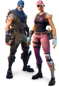 fortnite soldier character png - character fortnite png